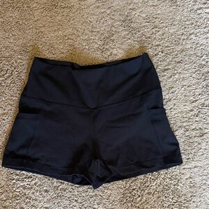Constantly Varied Gear Black High-Waist Workout Shorts